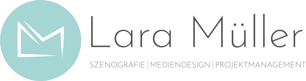 Logo Lara Müller Szenografie | Mediendesign | Projektmanagement